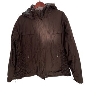Columbia Storm Dry Brown Waterproof Winter Jacket Women’s XL